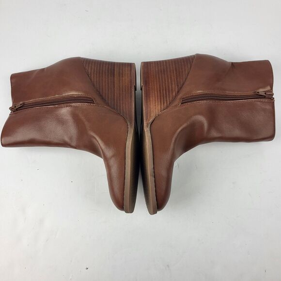 Dolce Vita Women’s Rupart Wedge Heel Booties Brown 9 - Picture 8 of 11